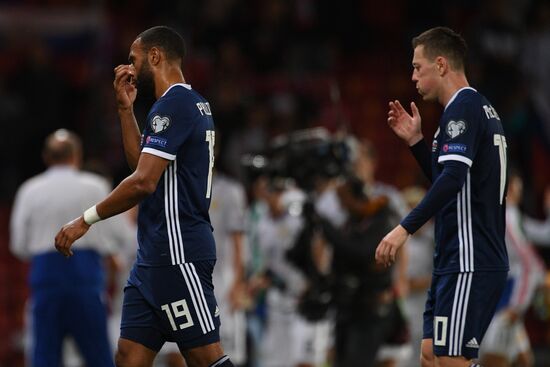 Britain Soccer Euro 2020 Qualifier Scotland - Russia