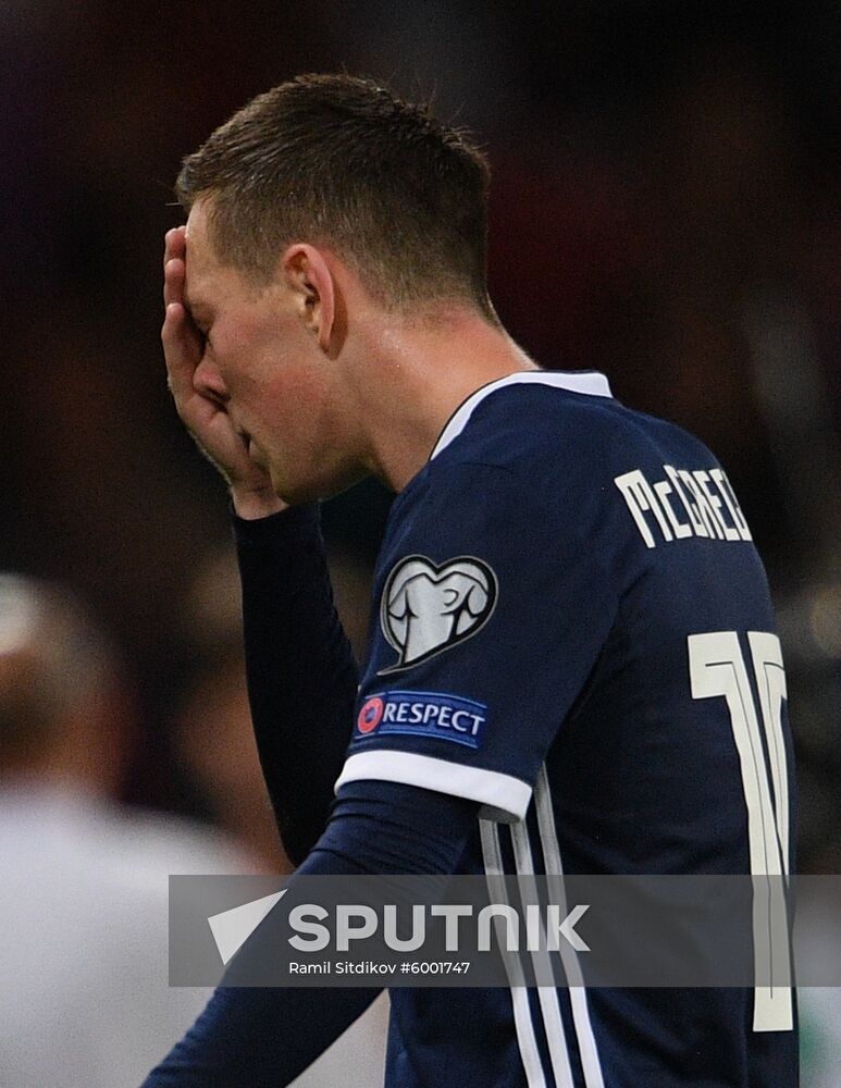 Britain Soccer Euro 2020 Qualifier Scotland - Russia