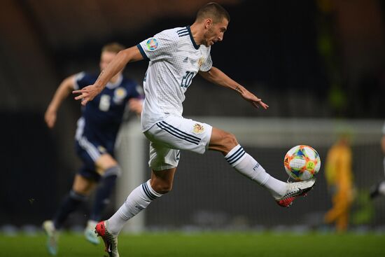 Britain Soccer Euro 2020 Qualifier Scotland - Russia