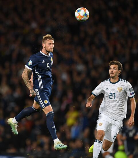 Britain Soccer Euro 2020 Qualifier Scotland - Russia