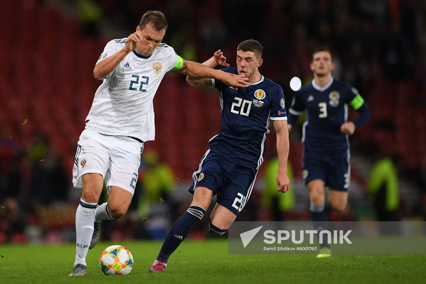 Britain Soccer Euro 2020 Qualifier Scotland - Russia
