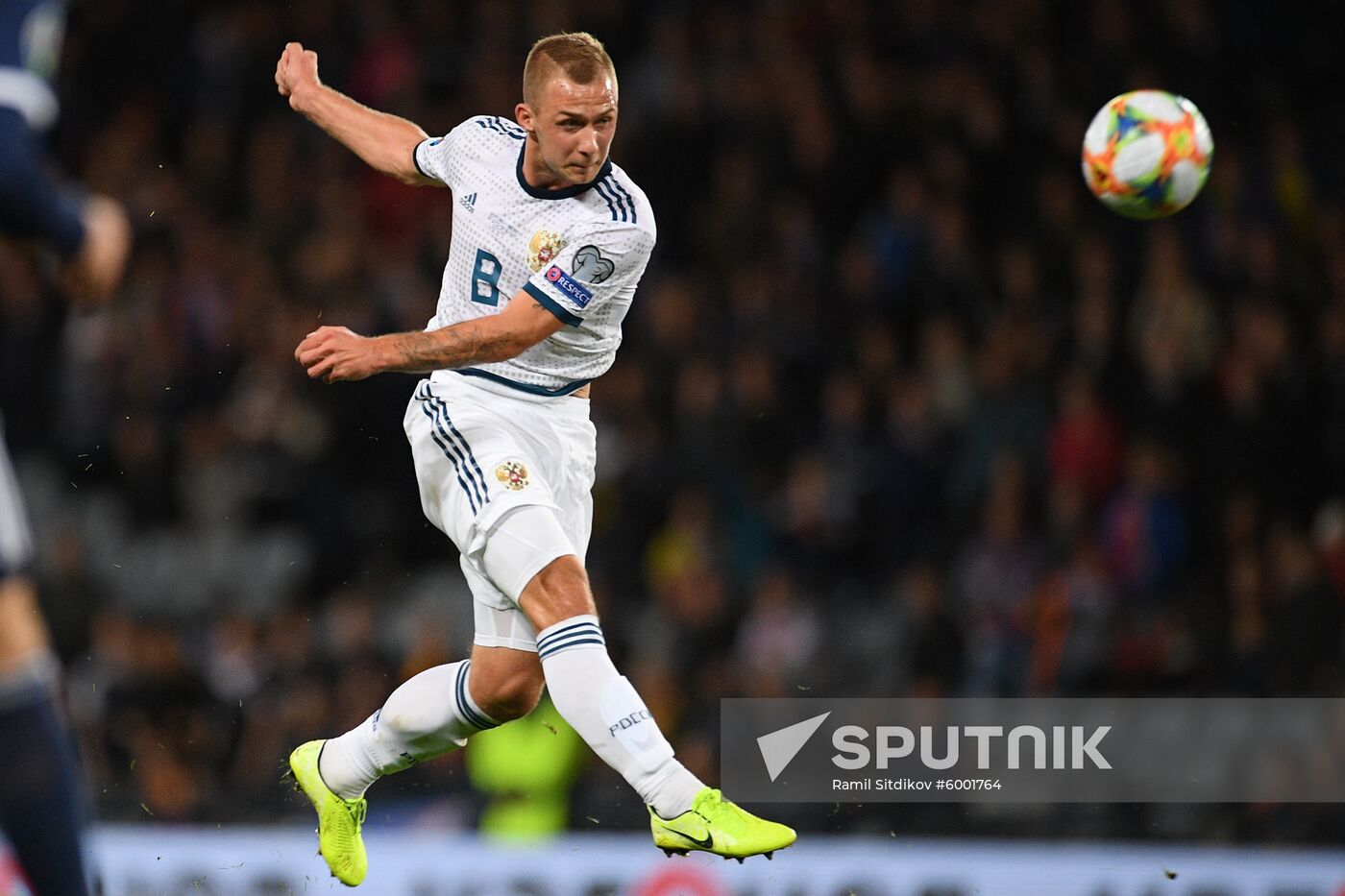 Britain Soccer Euro 2020 Qualifier Scotland - Russia