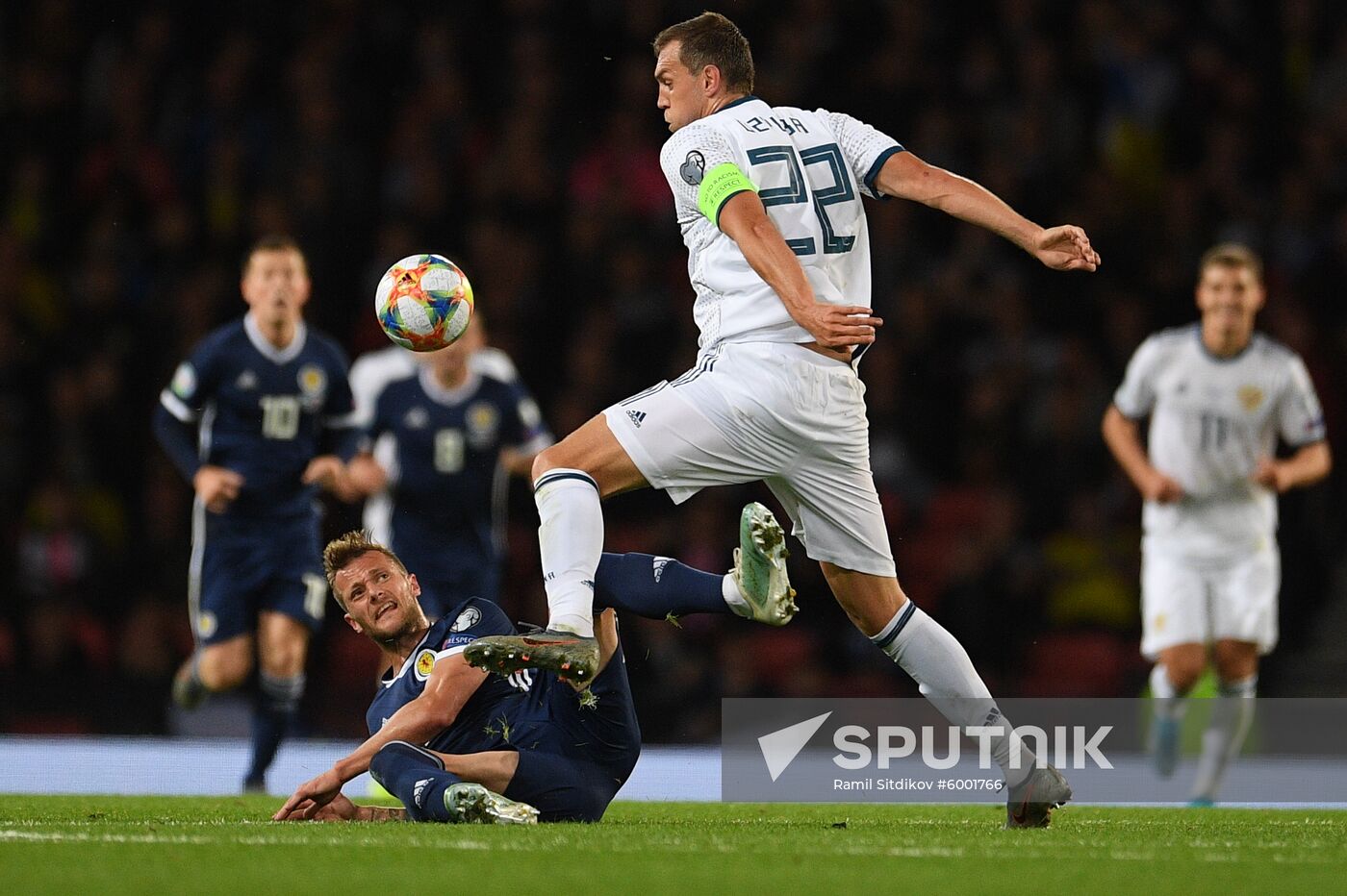 Britain Soccer Euro 2020 Qualifier Scotland - Russia