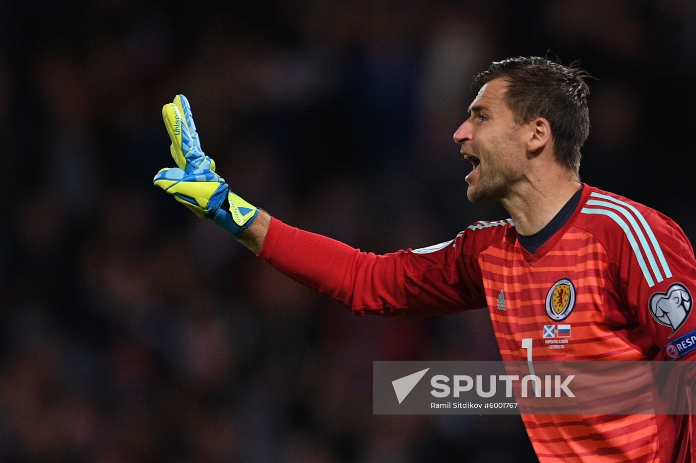 Britain Soccer Euro 2020 Qualifier Scotland - Russia