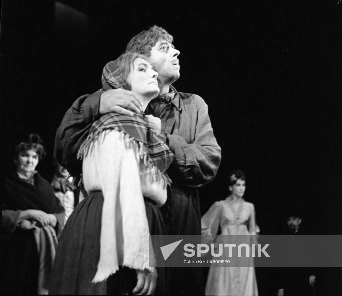 Scene from The Trap at Vakhtangov Theater