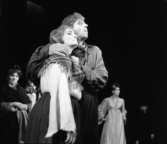 Scene from The Trap at Vakhtangov Theater