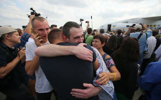 Ukraine Russia Prisoners Release