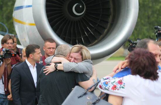 Ukraine Russia Prisoners Release