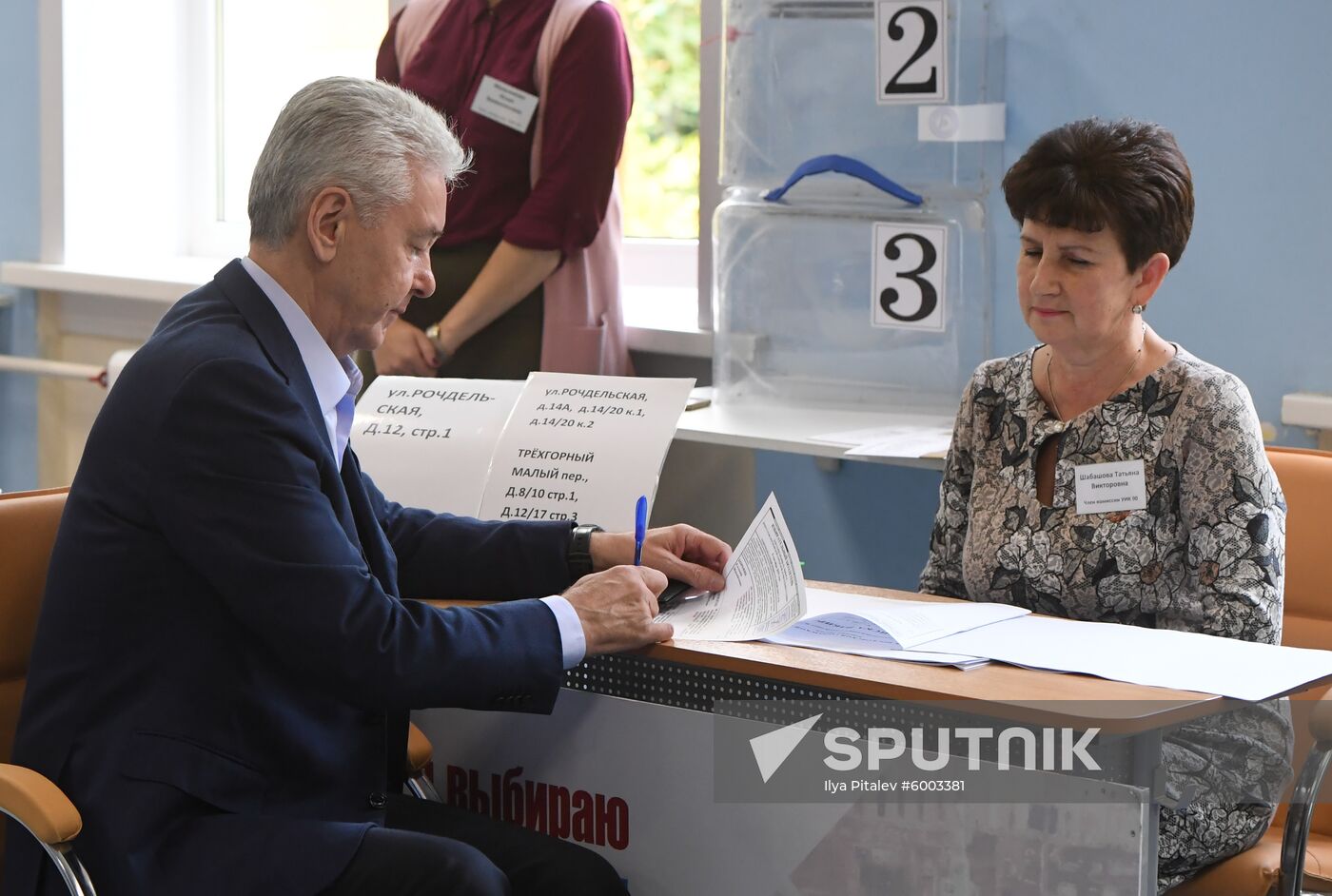 Russia Moscow Elections