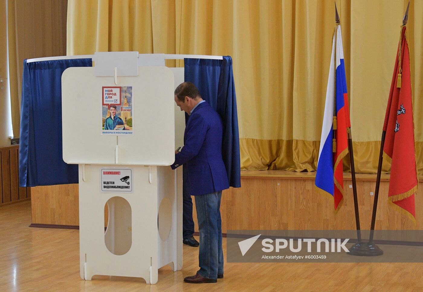 Russia Moscow Elections