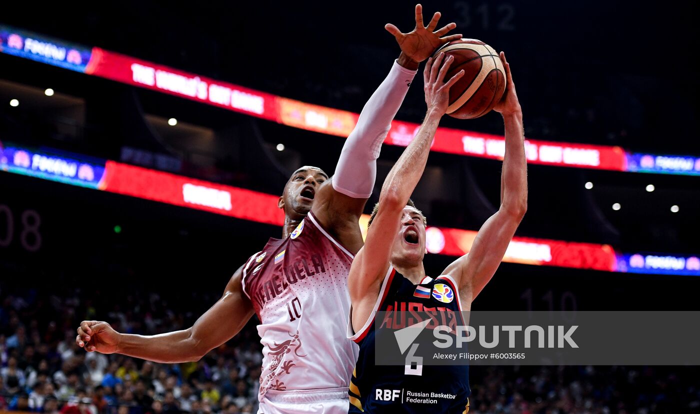 China Basketball World Cup Venezuela - Russia