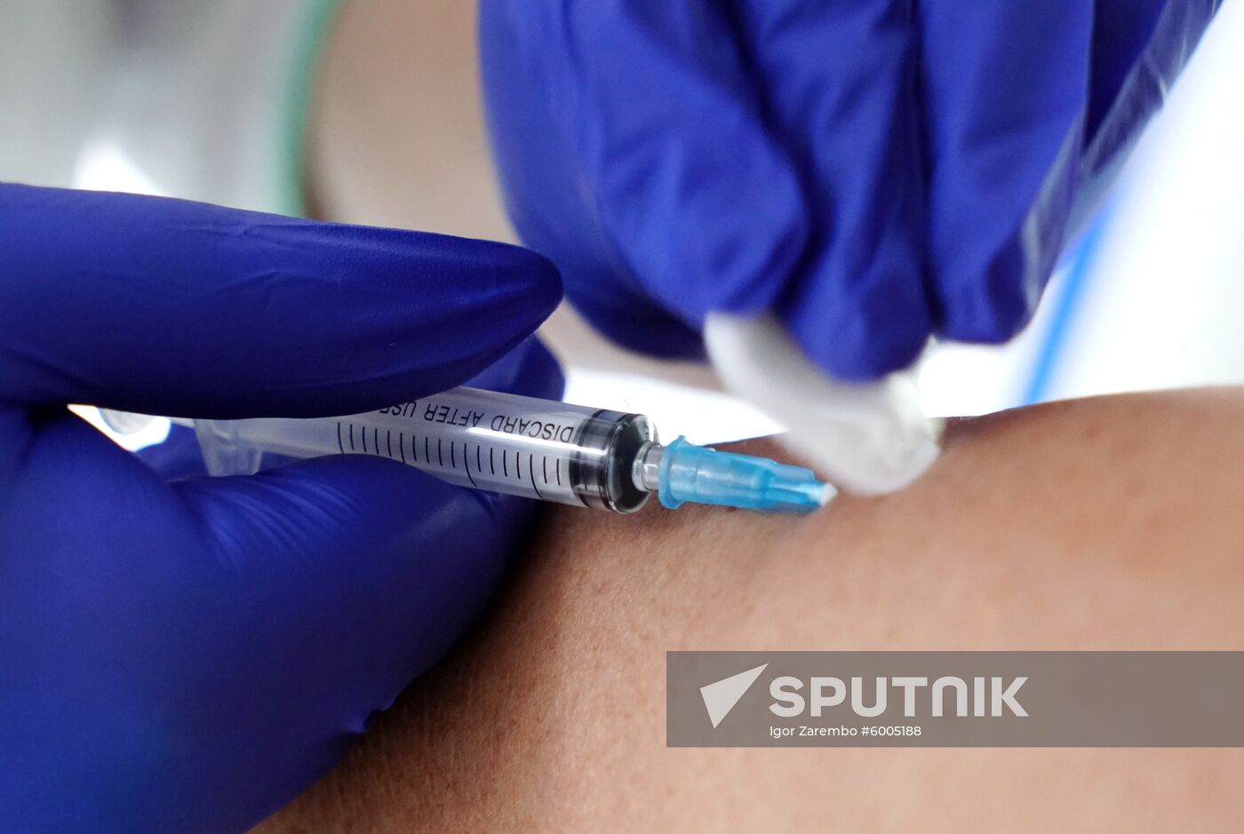 Flu vaccination in Kaliningrad