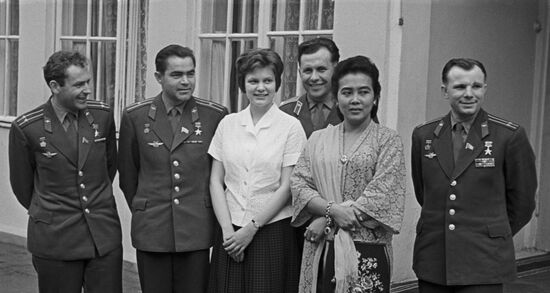 Wife of Chief Commander of Indonesian Land Forces Ahmad Yani in Star City
