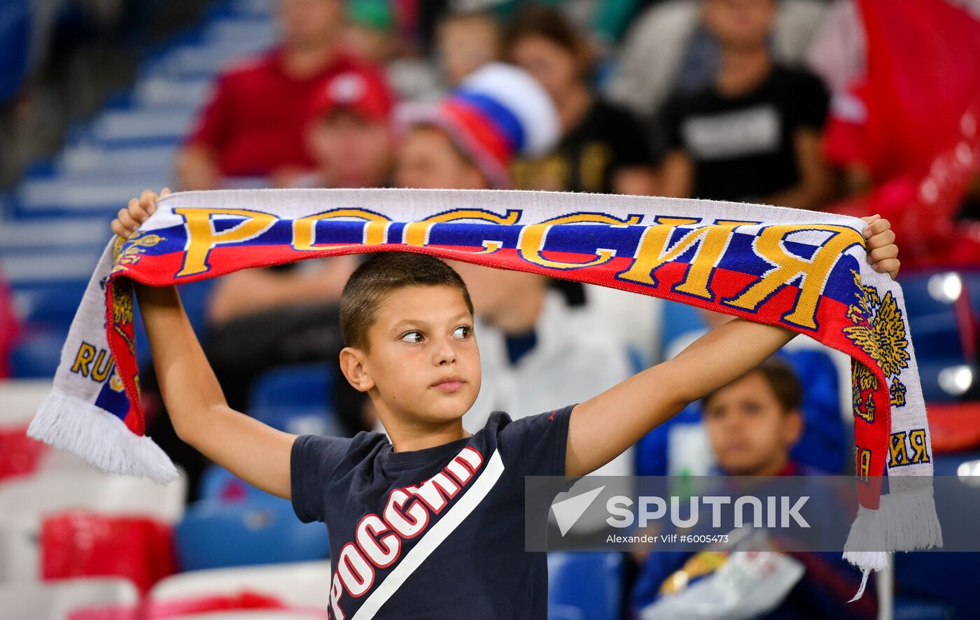 Russia Soccer Euro 2020 Qualifier Russia - Kazakhstan
