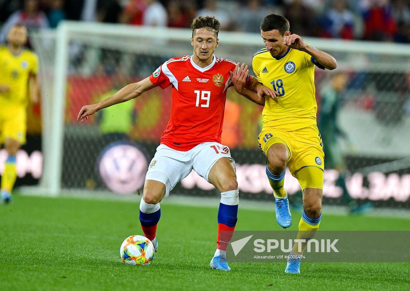 Russia Soccer Euro 2020 Qualifier Russia - Kazakhstan