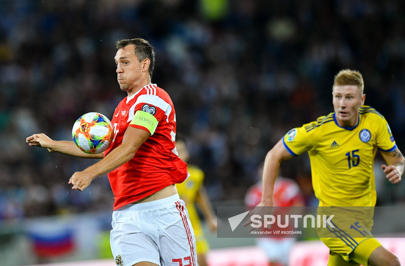 Russia Soccer Euro 2020 Qualifier Russia - Kazakhstan