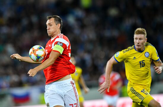 Russia Soccer Euro 2020 Qualifier Russia - Kazakhstan