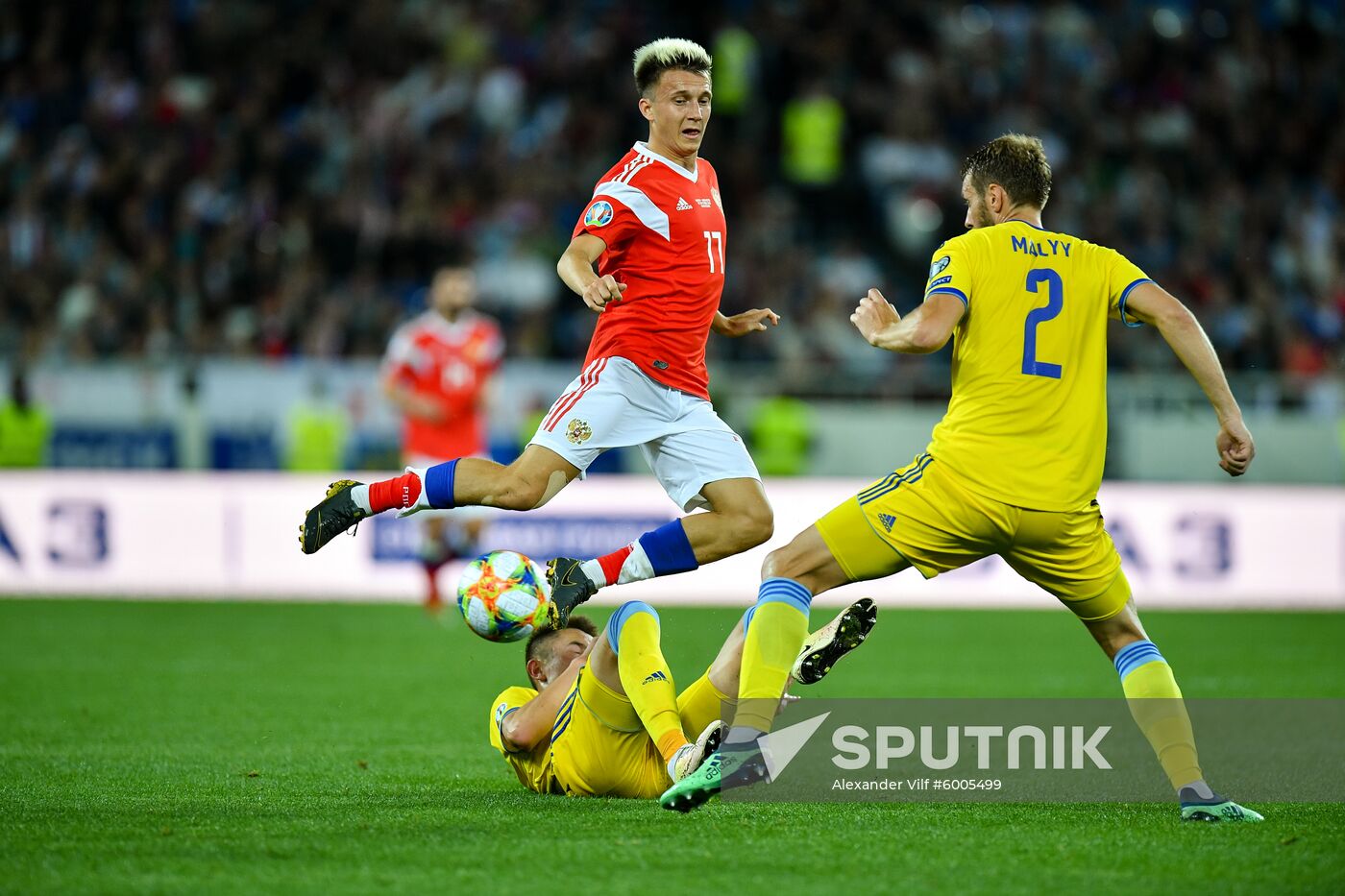 Russia Soccer Euro 2020 Qualifier Russia - Kazakhstan