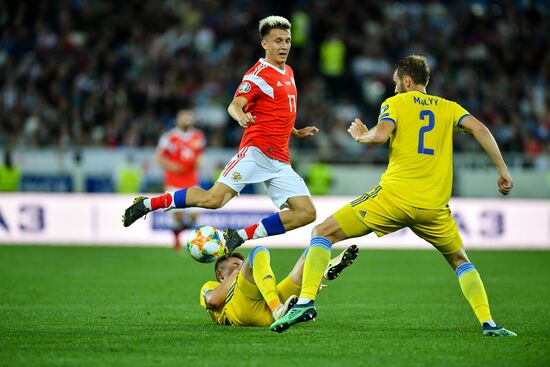 Russia Soccer Euro 2020 Qualifier Russia - Kazakhstan