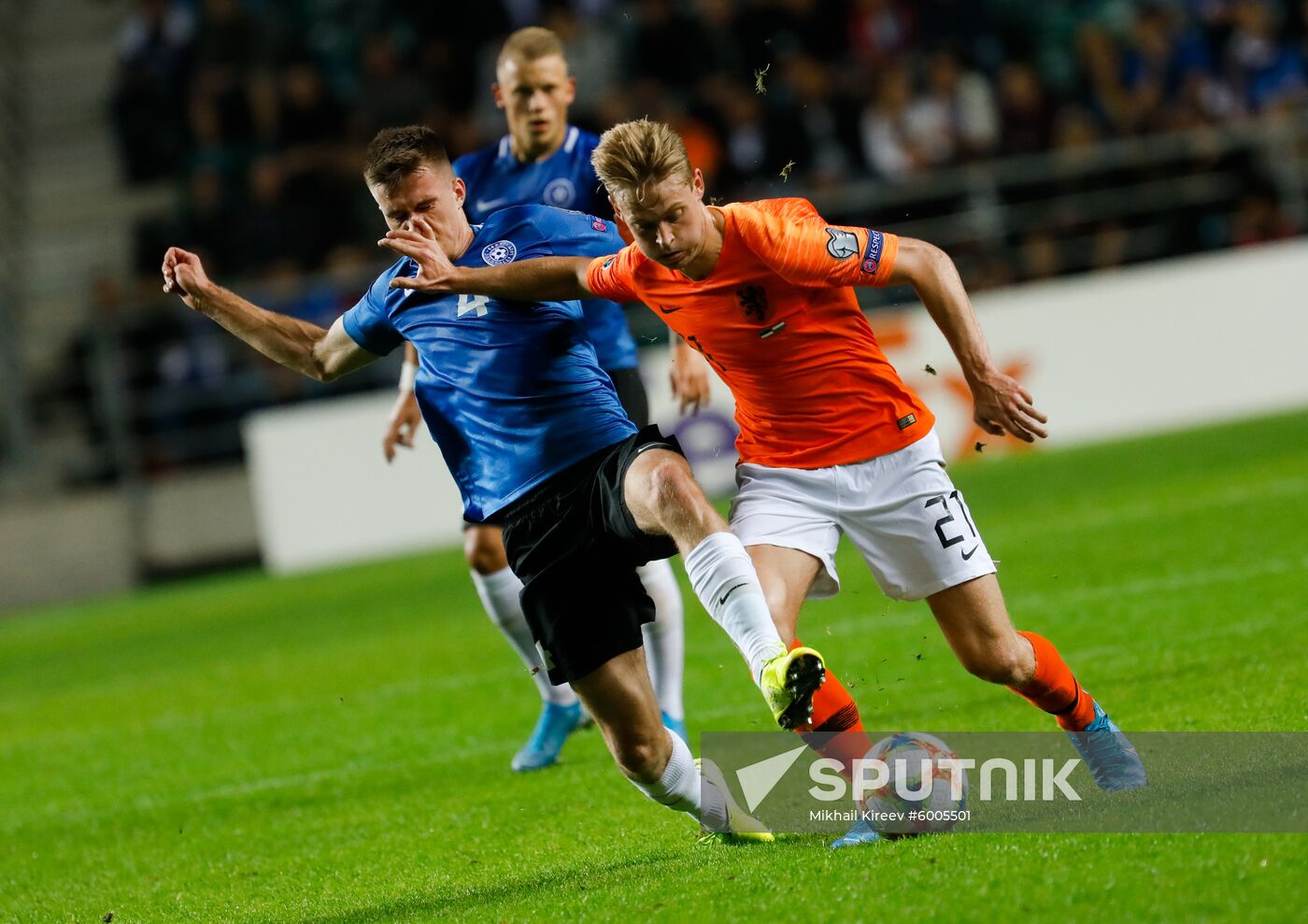 Estonia Soccer Euro 2020 Qualifier Estonia - Netherlands