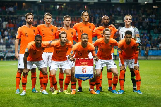 Estonia Soccer Euro 2020 Qualifier Estonia - Netherlands