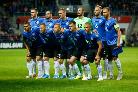 Estonia Soccer Euro 2020 Qualifier Estonia - Netherlands