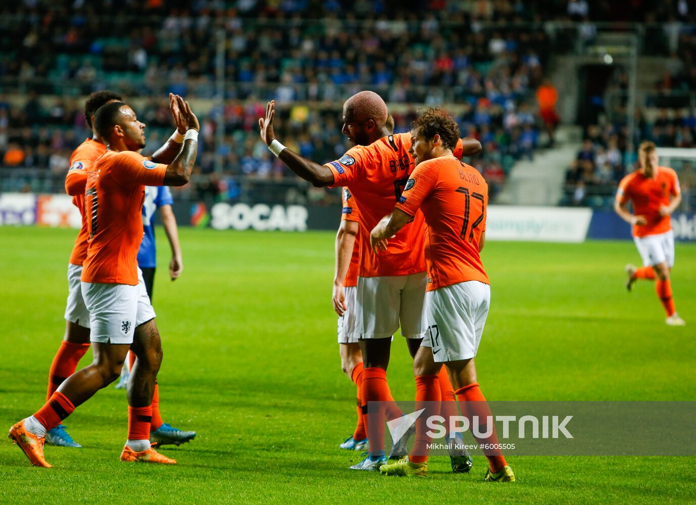 Estonia Soccer Euro 2020 Qualifier Estonia - Netherlands