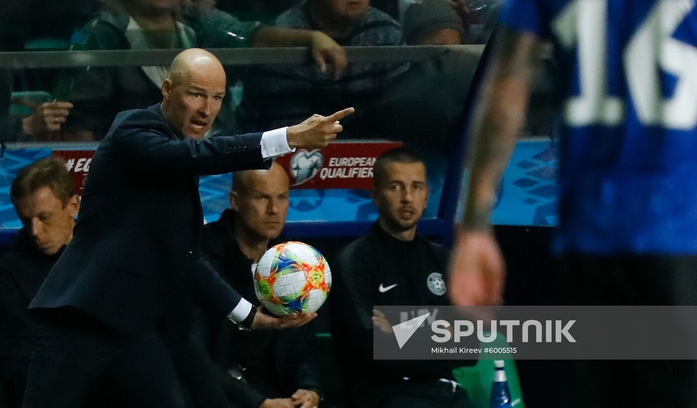 Estonia Soccer Euro 2020 Qualifier Estonia - Netherlands