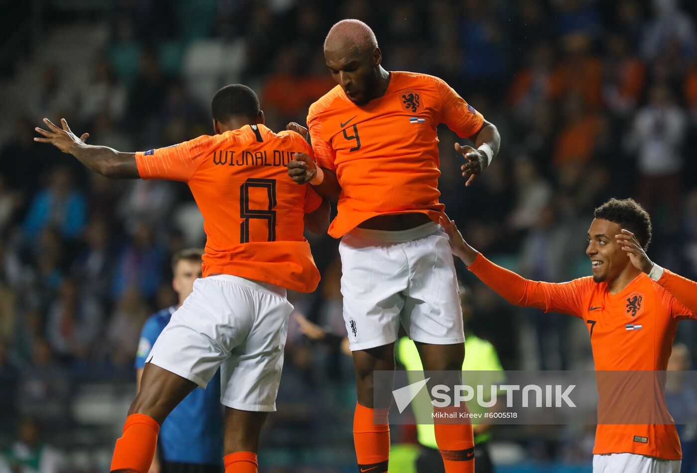 Estonia Soccer Euro 2020 Qualifier Estonia - Netherlands