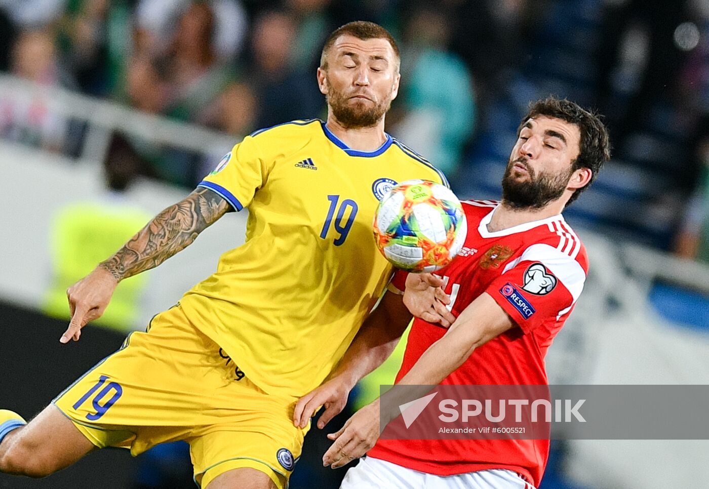 Russia Soccer Euro 2020 Qualifier Russia - Kazakhstan
