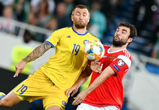Russia Soccer Euro 2020 Qualifier Russia - Kazakhstan