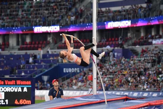 Belarus Athletics Match Europe - USA