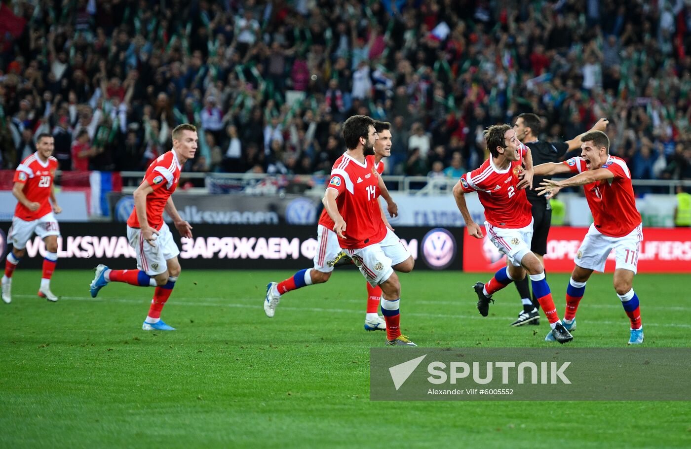 Russia Soccer Euro 2020 Qualifier Russia - Kazakhstan