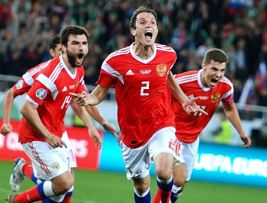 Russia Soccer Euro 2020 Qualifier Russia - Kazakhstan
