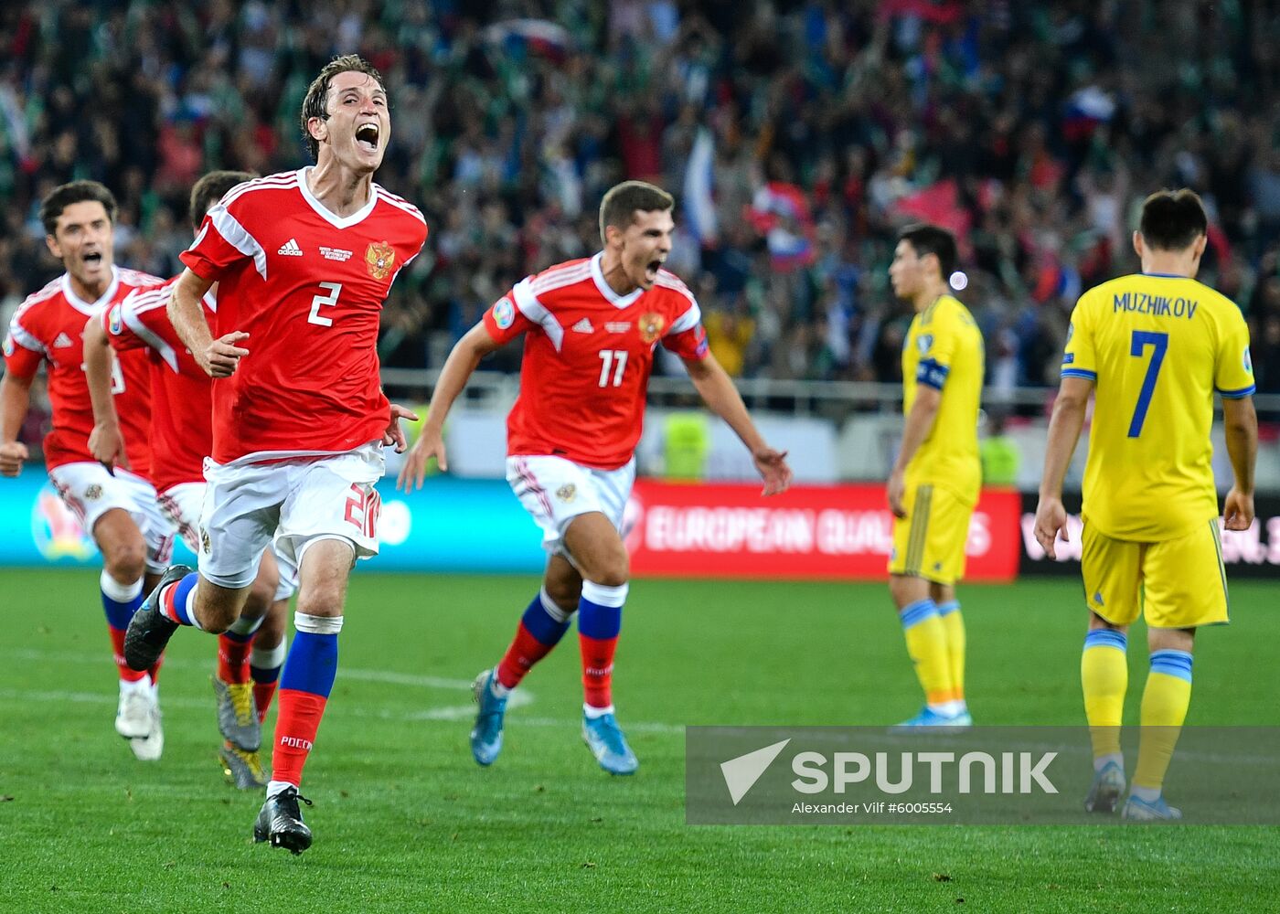 Russia Soccer Euro 2020 Qualifier Russia - Kazakhstan