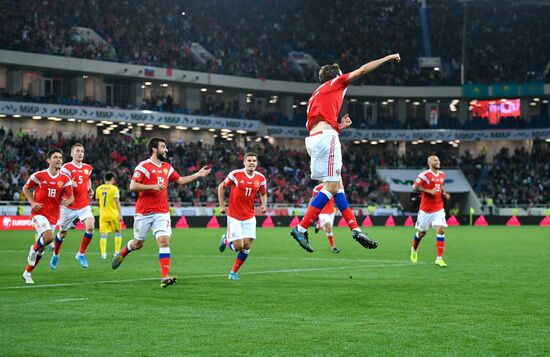 Russia Soccer Euro 2020 Qualifier Russia - Kazakhstan
