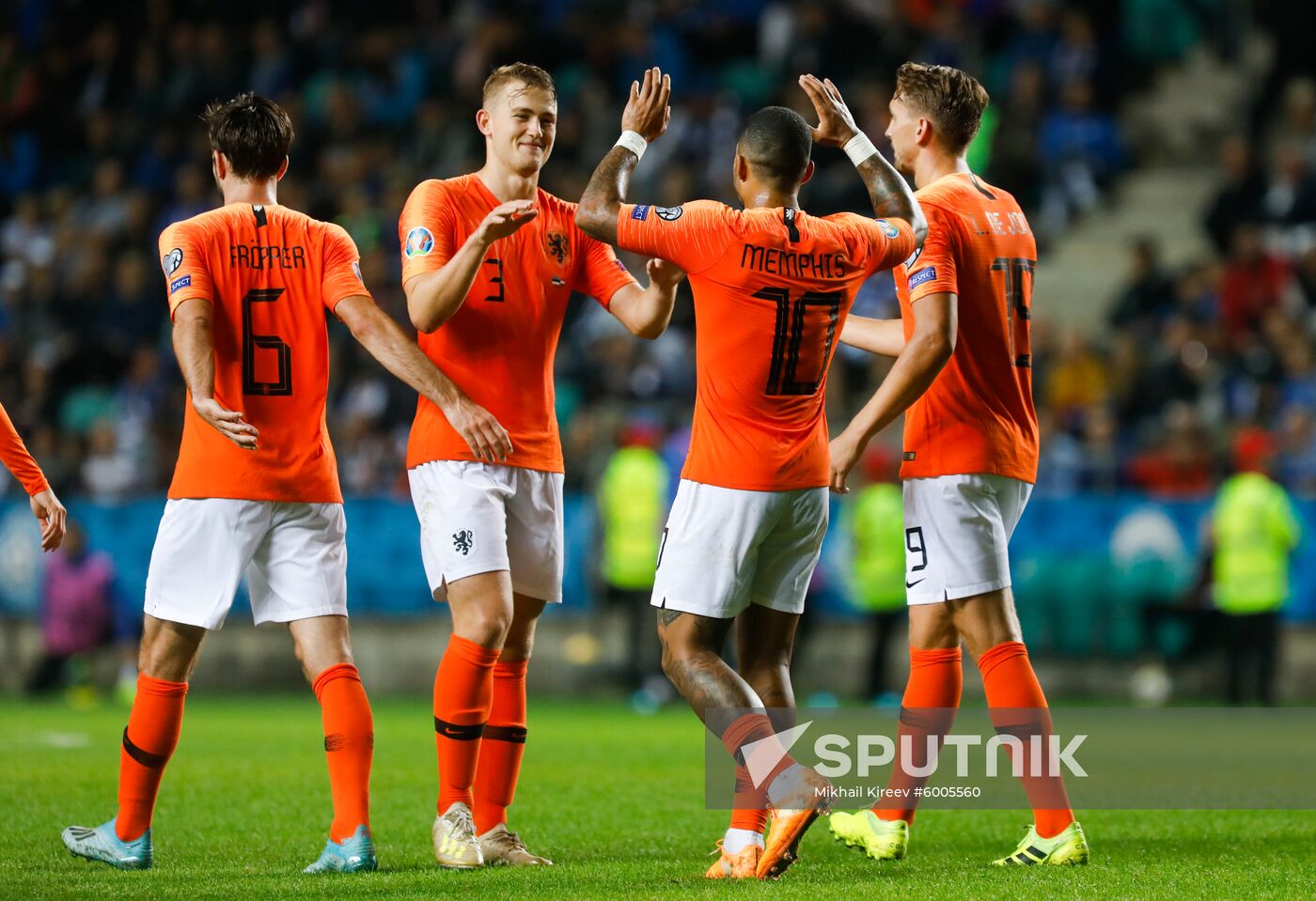 Estonia Soccer Euro 2020 Qualifier Estonia - Netherlands