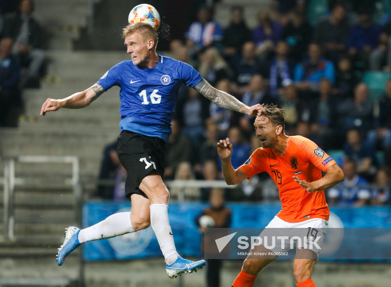 Estonia Soccer Euro 2020 Qualifier Estonia - Netherlands