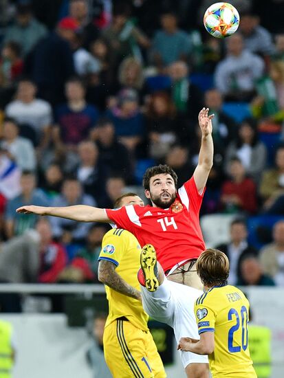 Russia Soccer Euro 2020 Qualifier Russia - Kazakhstan