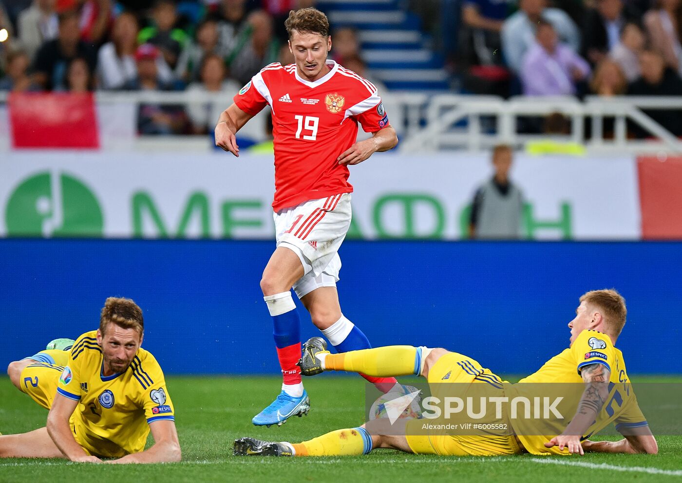 Russia Soccer Euro 2020 Qualifier Russia - Kazakhstan