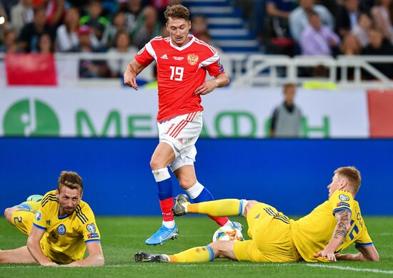Russia Soccer Euro 2020 Qualifier Russia - Kazakhstan