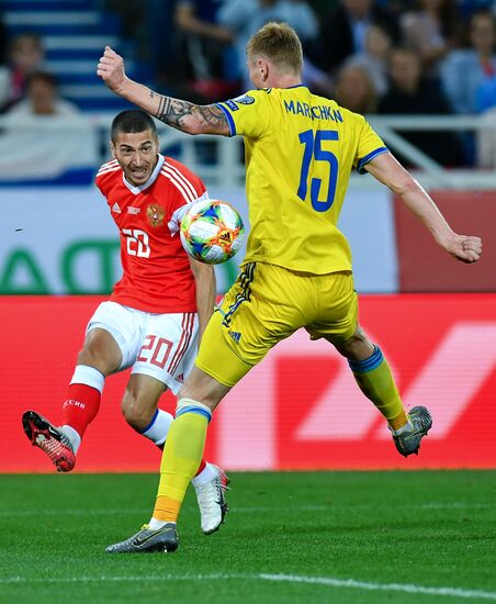 Russia Soccer Euro 2020 Qualifier Russia - Kazakhstan