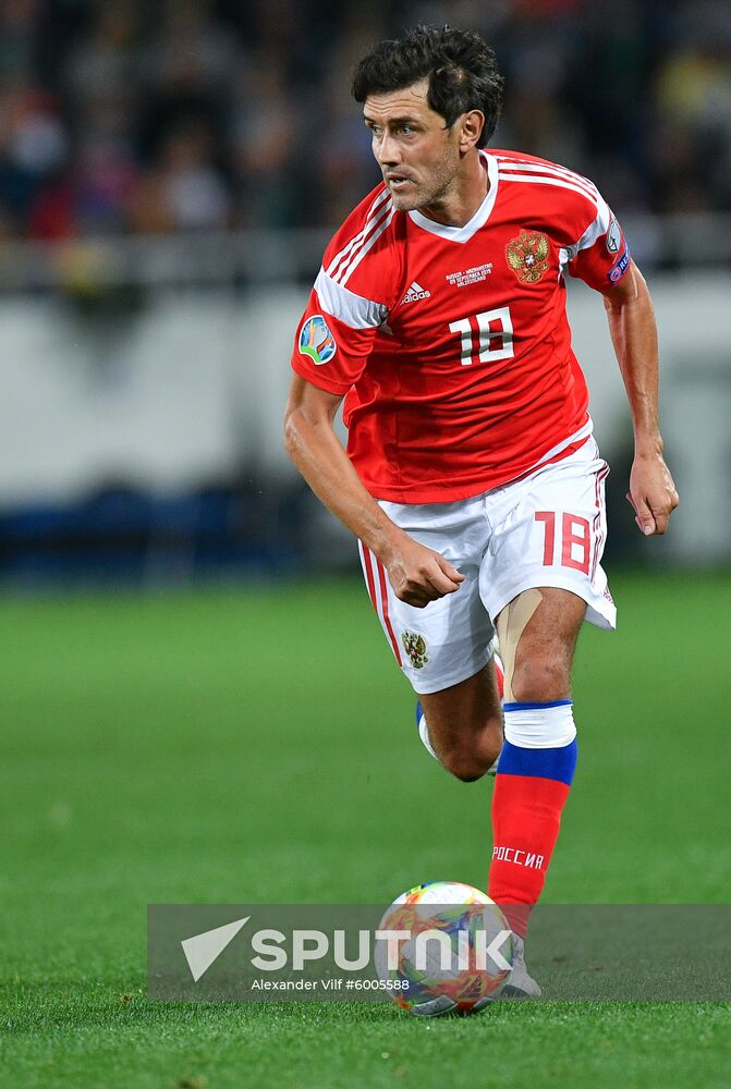 Russia Soccer Euro 2020 Qualifier Russia - Kazakhstan