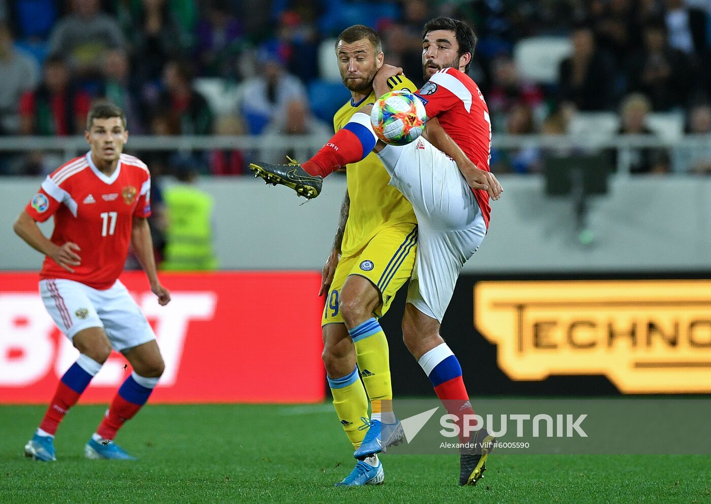 Russia Soccer Euro 2020 Qualifier Russia - Kazakhstan