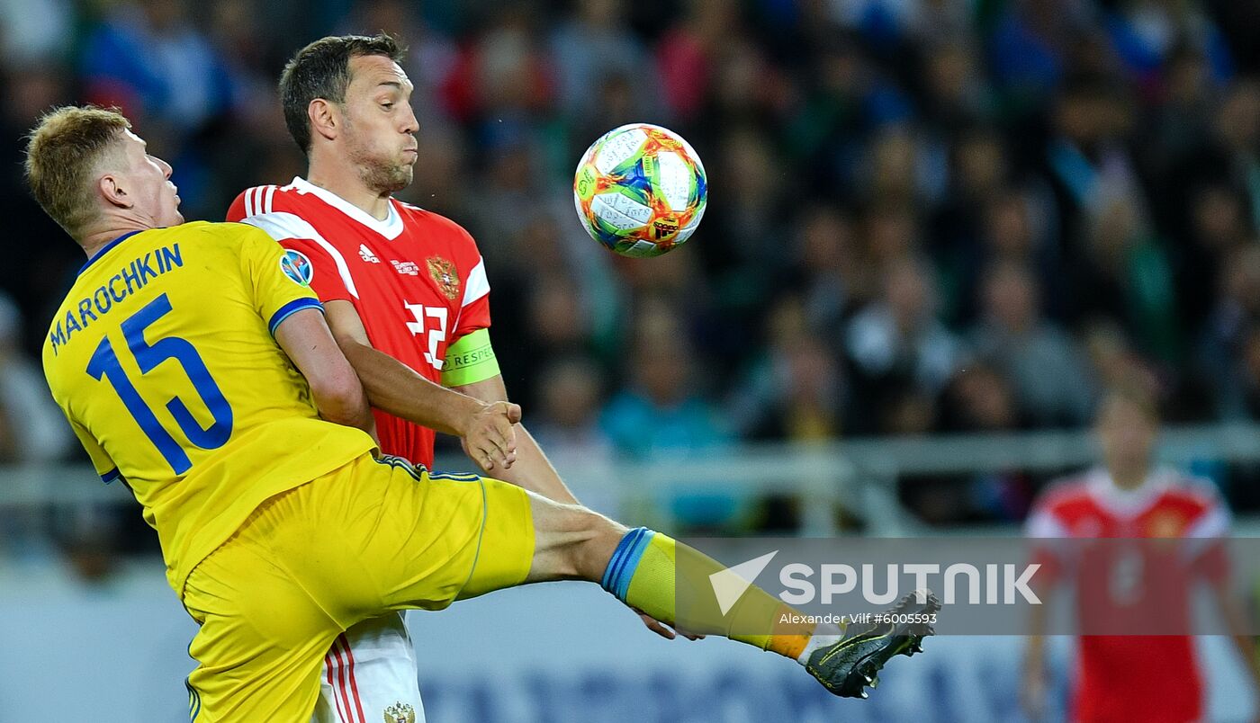 Russia Soccer Euro 2020 Qualifier Russia - Kazakhstan