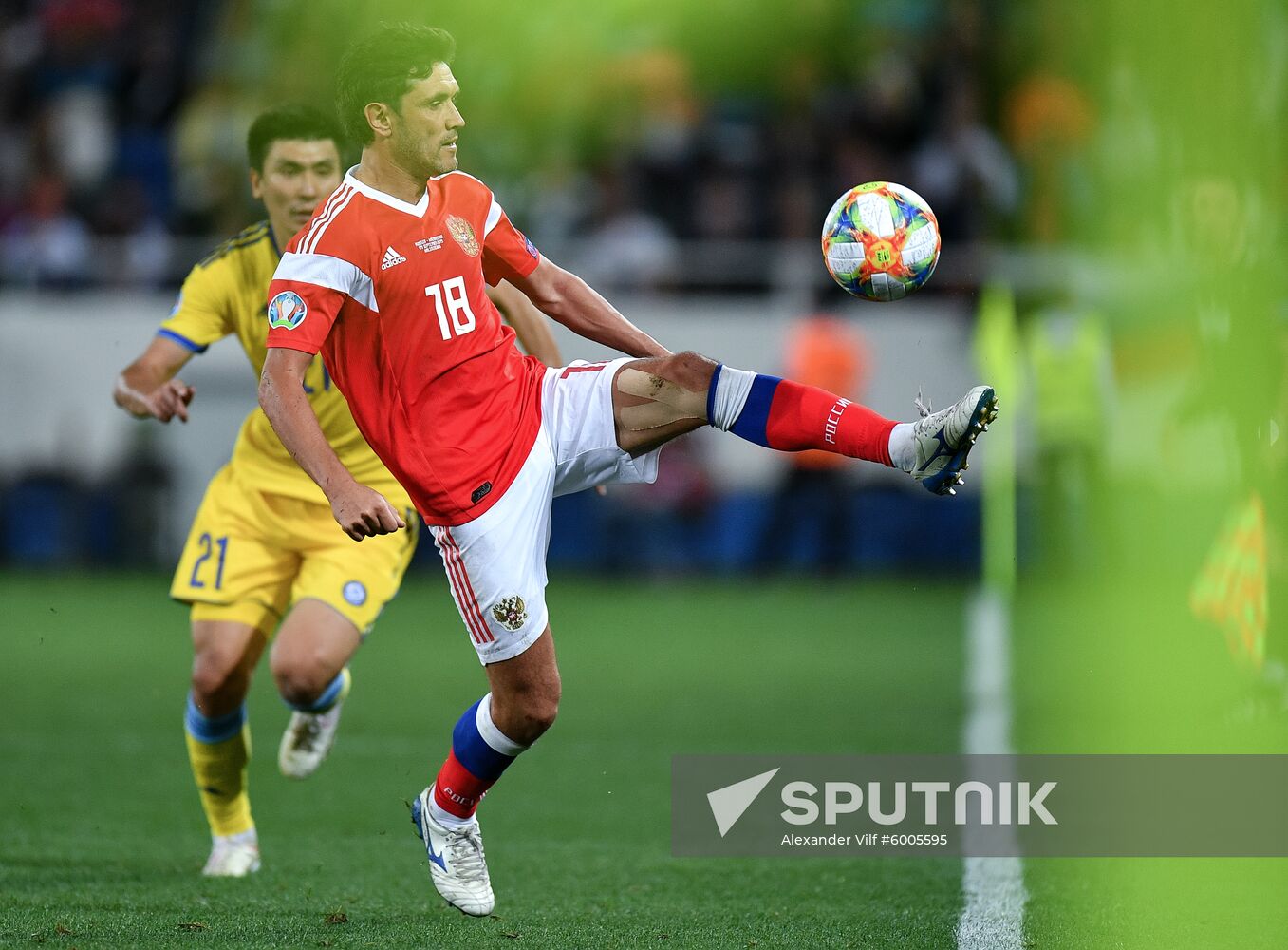 Russia Soccer Euro 2020 Qualifier Russia - Kazakhstan