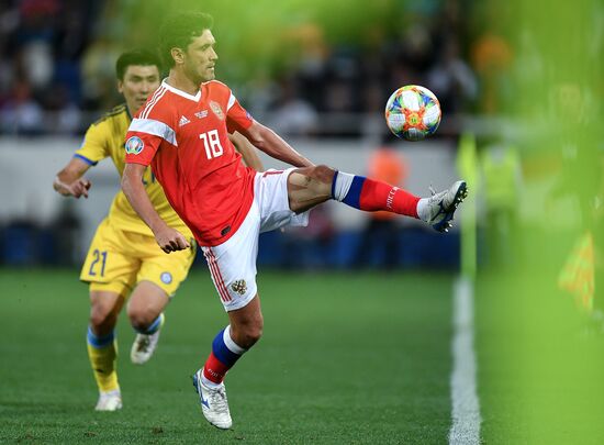Russia Soccer Euro 2020 Qualifier Russia - Kazakhstan