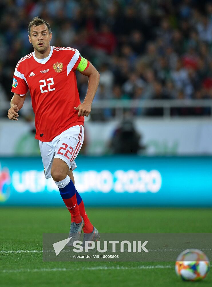 Russia Soccer Euro 2020 Qualifier Russia - Kazakhstan