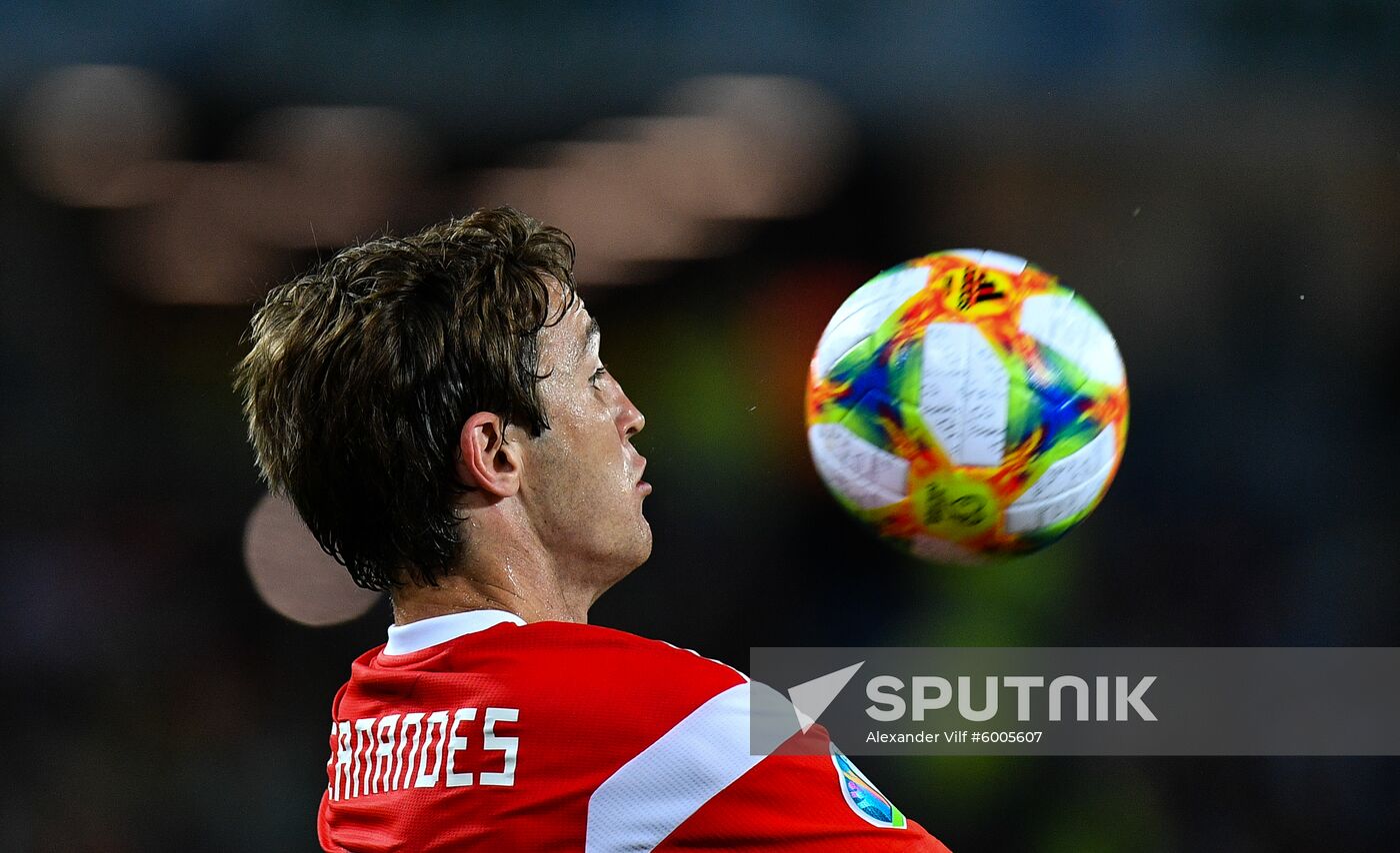 Russia Soccer Euro 2020 Qualifier Russia - Kazakhstan