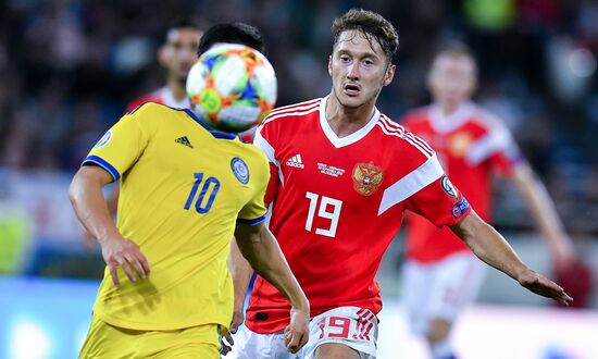 Russia Soccer Euro 2020 Qualifier Russia - Kazakhstan